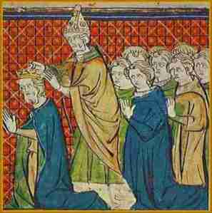 Ceremonia de Coronación en la Edad Media